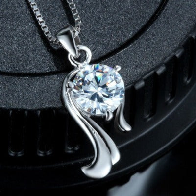 diamond Virgo necklace