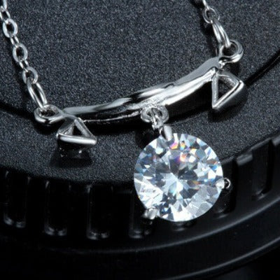 diamond Libra necklace