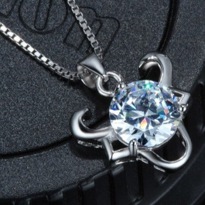 diamond Taurus necklace