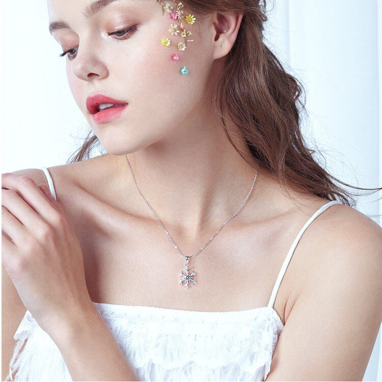 snowflake pendant 