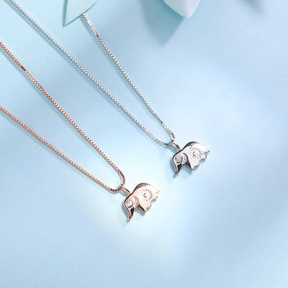 baby elephant necklace