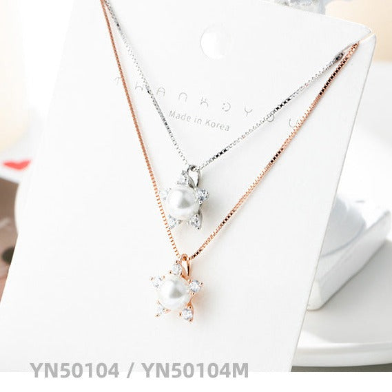 guiding star pearl necklace