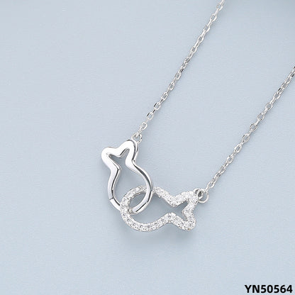 interlocking fish necklace usa