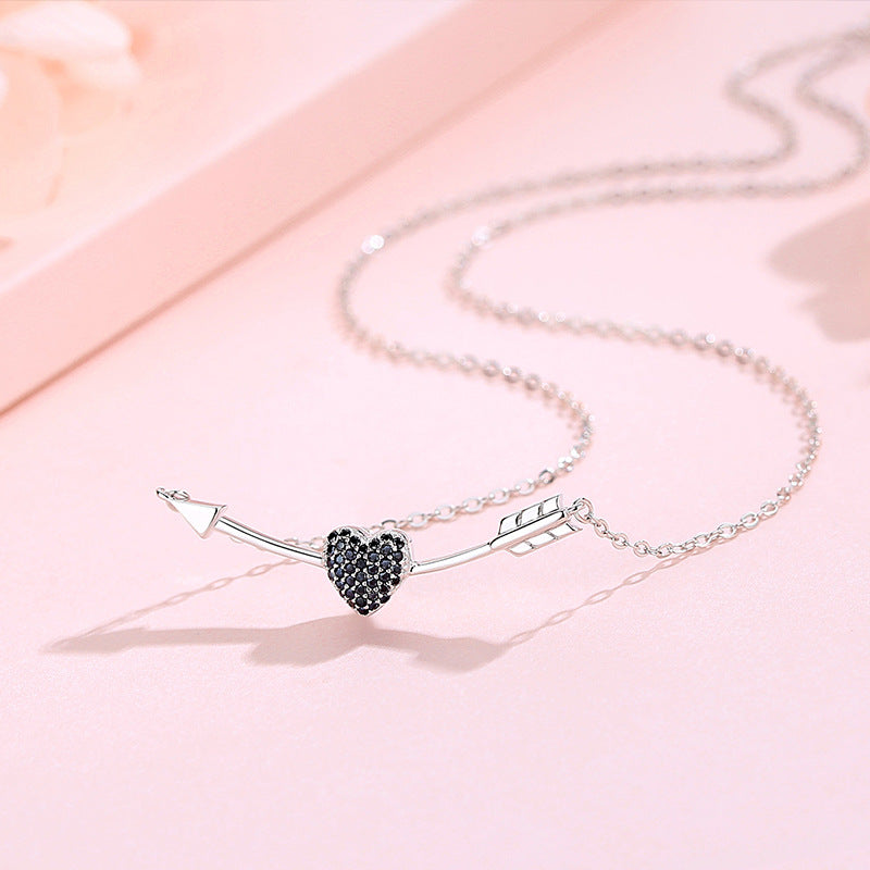 heart and arrow necklace