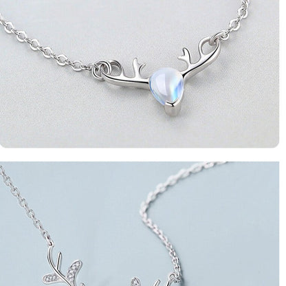 crystal antler necklace usa