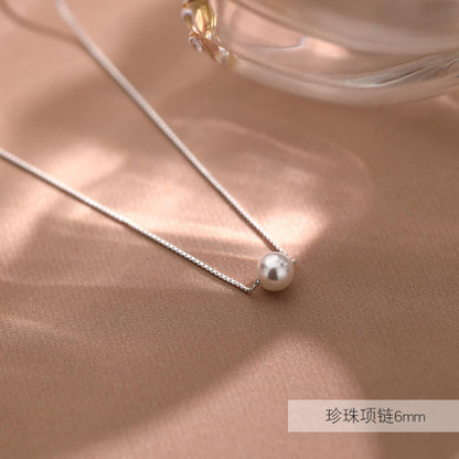 drop pearl necklace