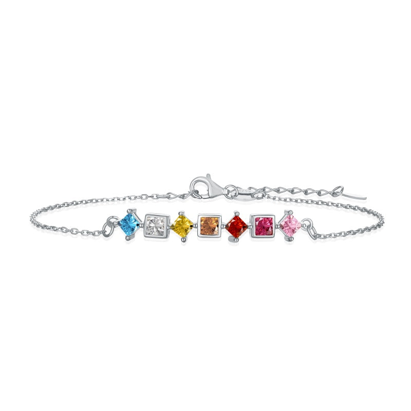 colorful diamond bracelet for women