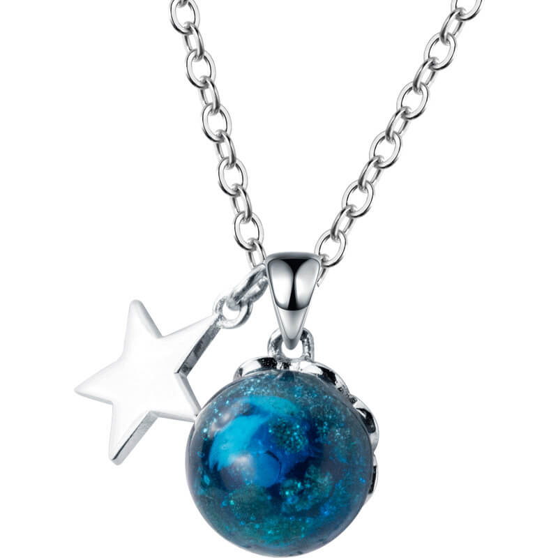 galaxy ball necklace