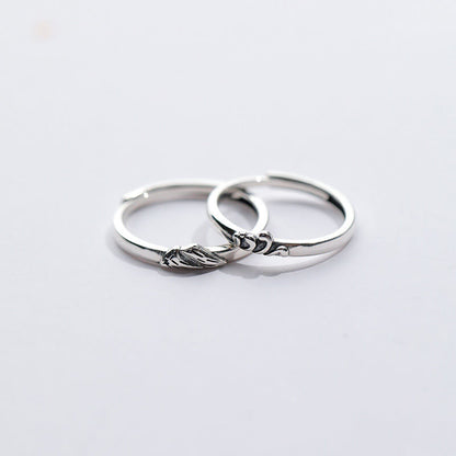 silve pledge love rings