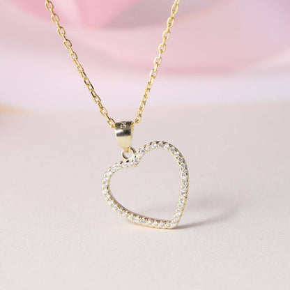 open heart necklace pendant tiffany