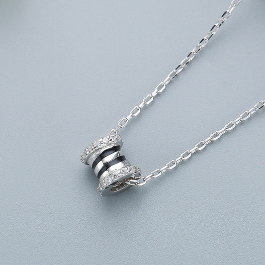 lucky roller pendant silver