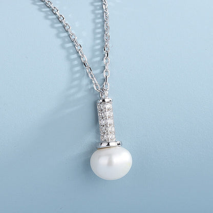 single freshwater pearl necklace