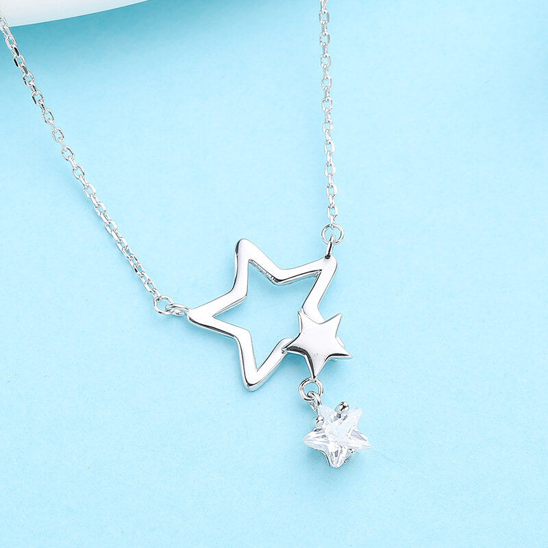 star pendant silver