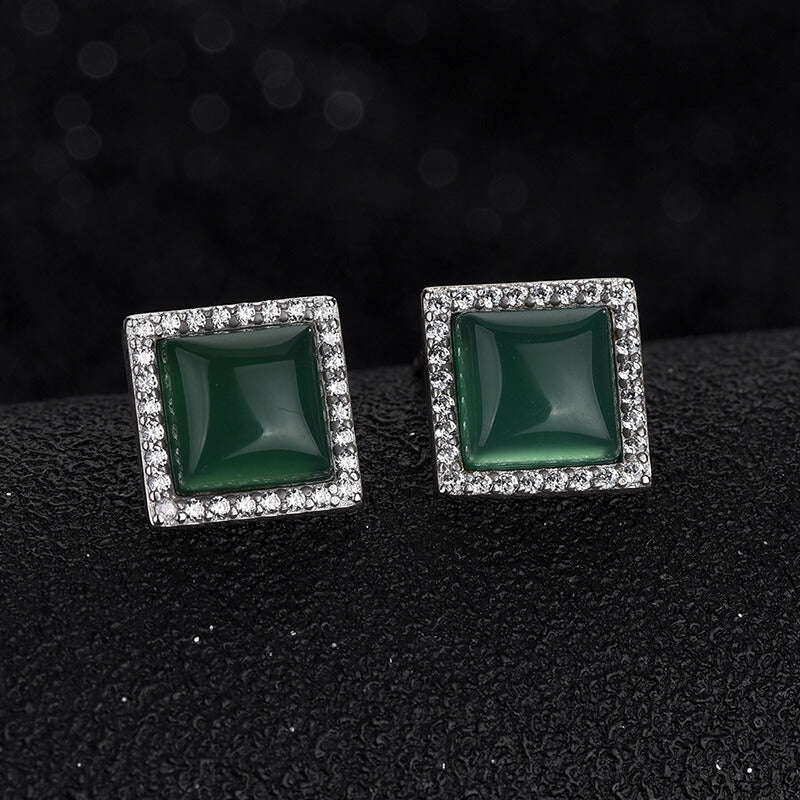 square earring