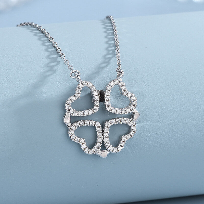 four hearts necklace us