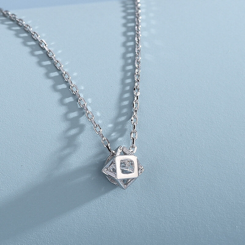 square diamond necklace us