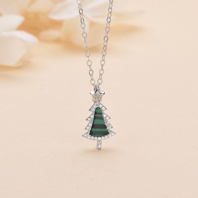 brighton christmas tree necklace