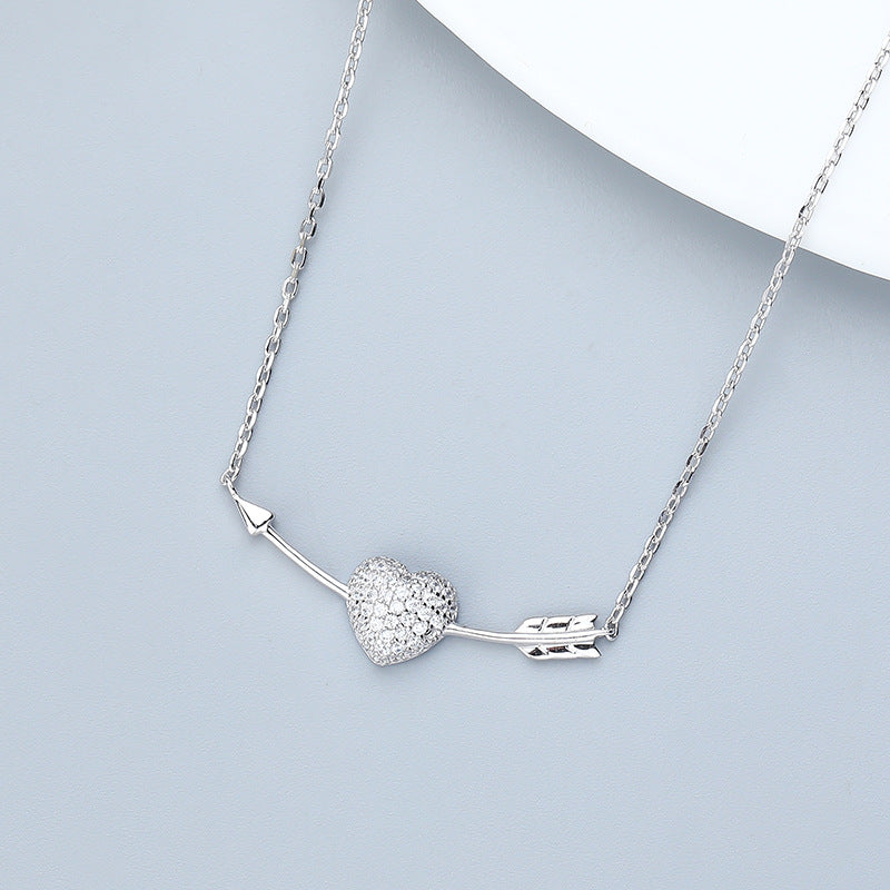 heart and arrow necklace james avery
