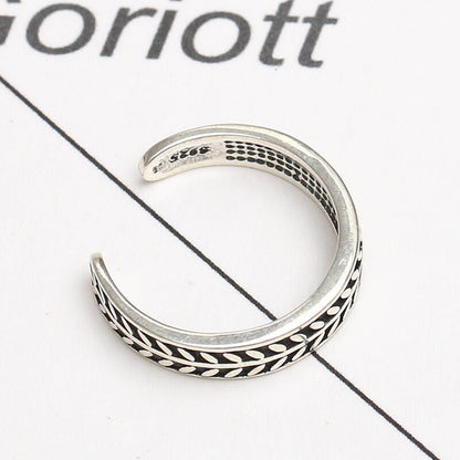 olive leaf rings for women