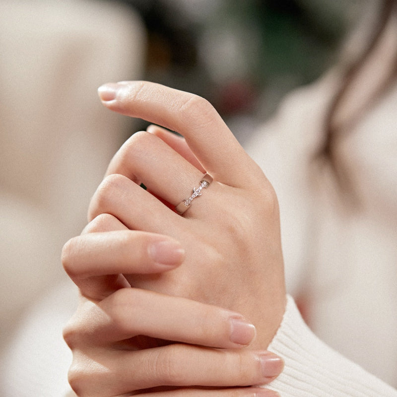diamond crescent ring