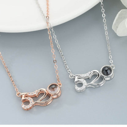 photo projection necklace for him