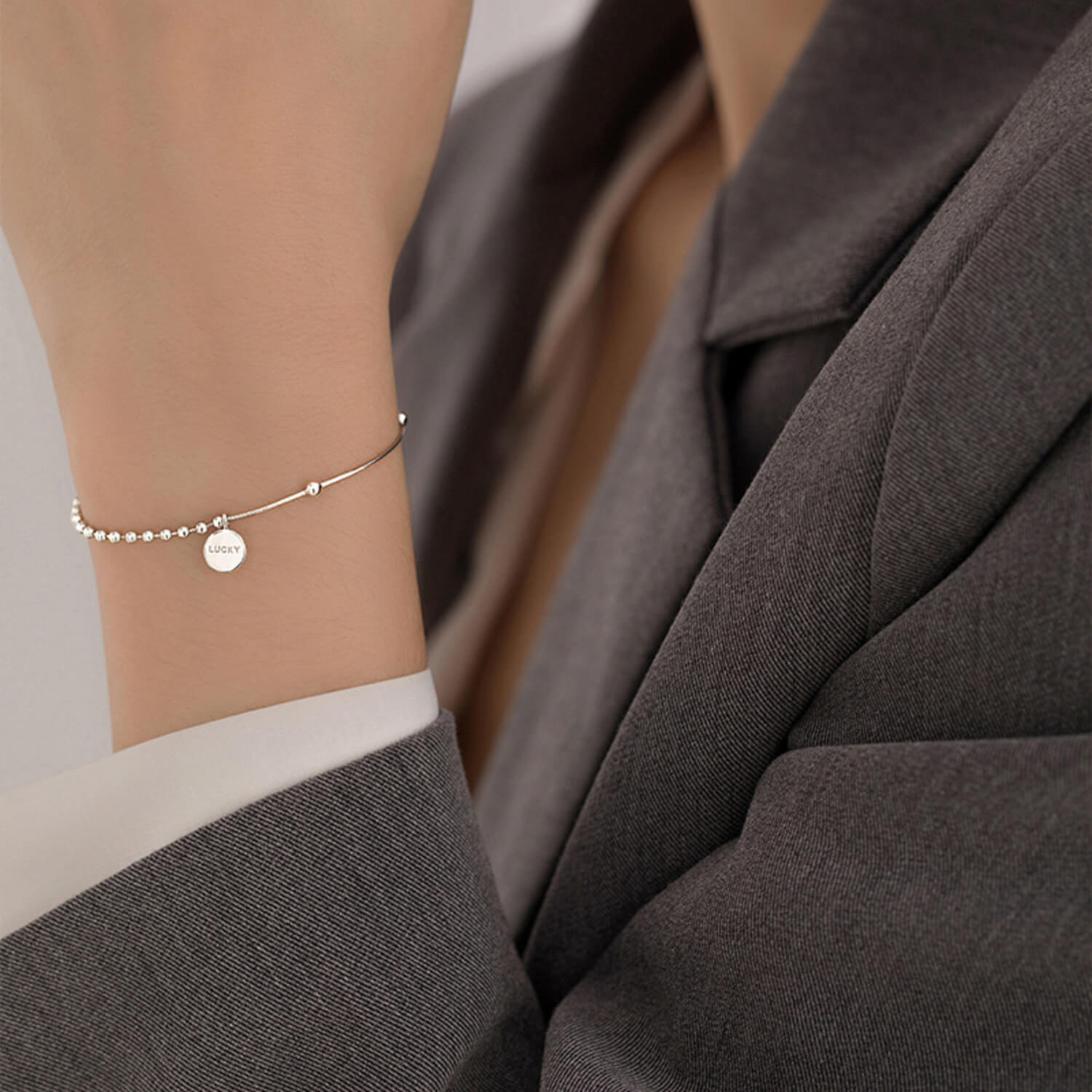 Simple Lucky Charm Bracelet