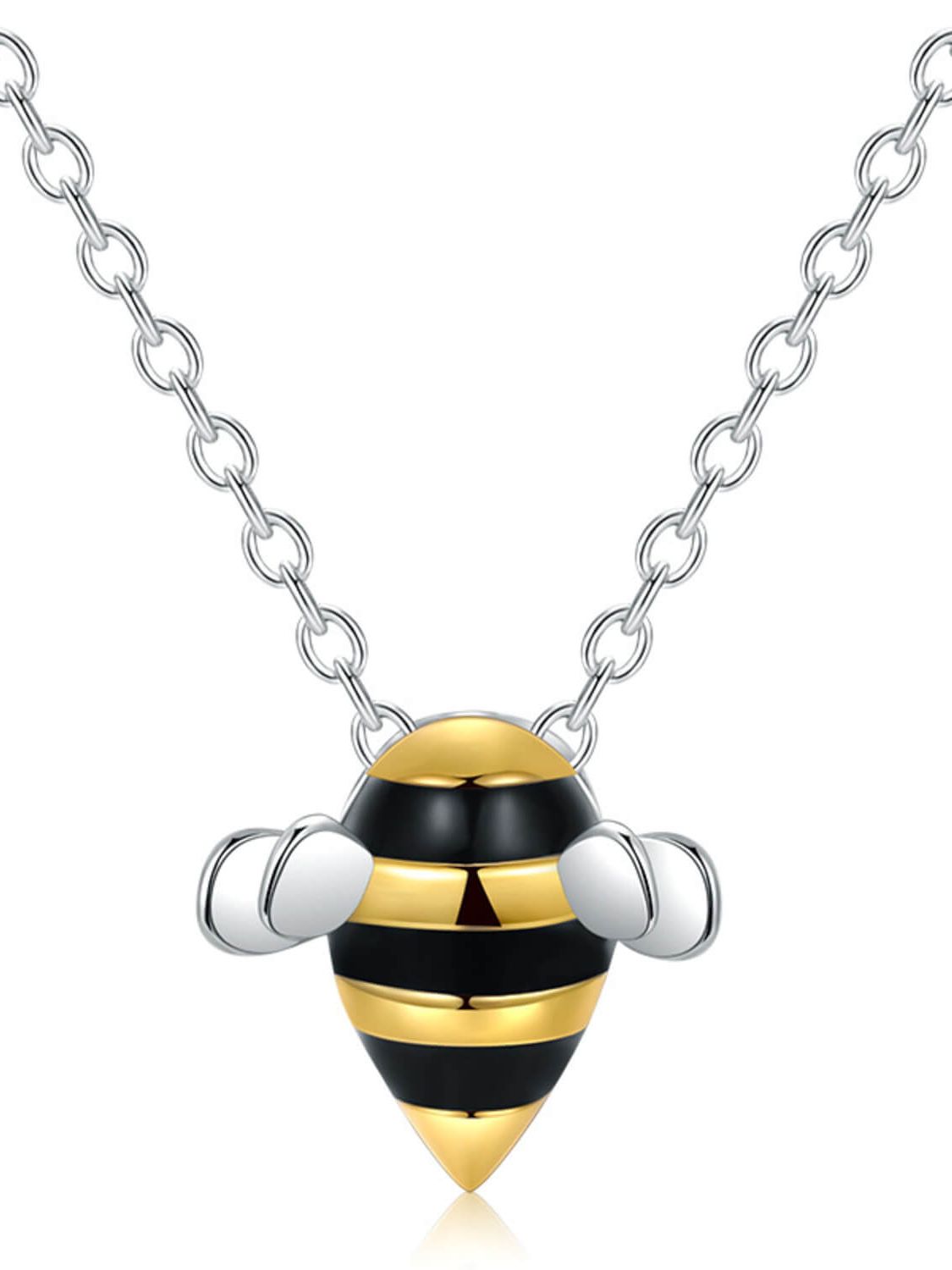 yellow black bee necklace wholesale