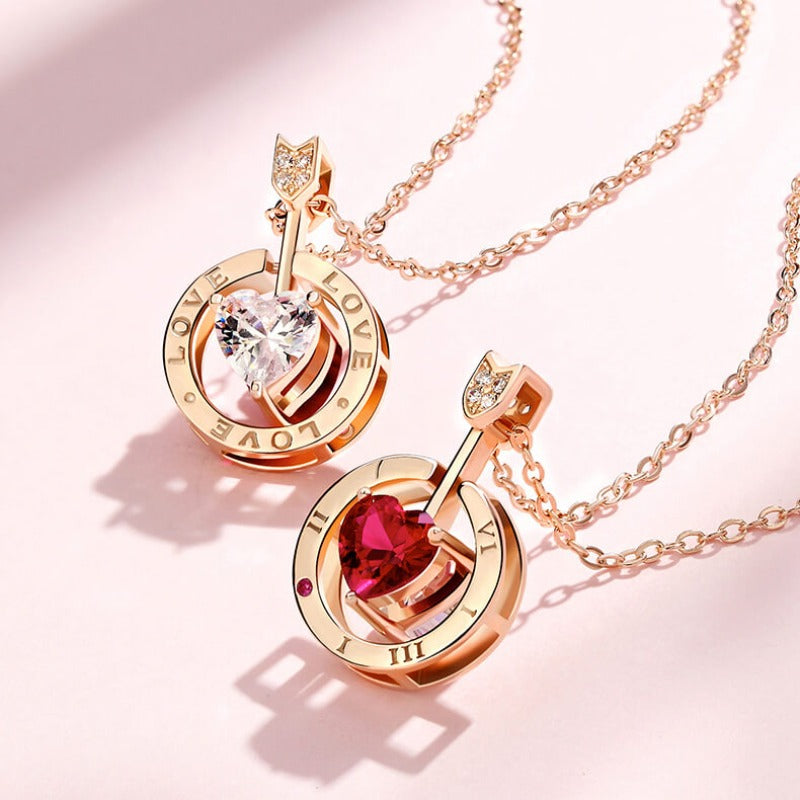 arrow love necklace jewelry