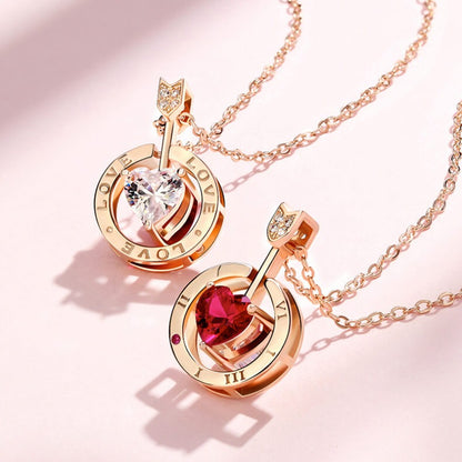 arrow love necklace jewelry