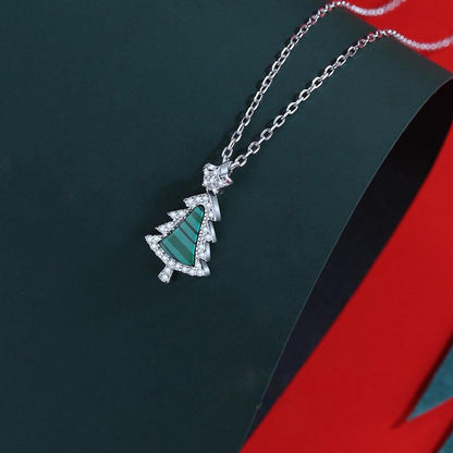 tiffany christmas tree necklace