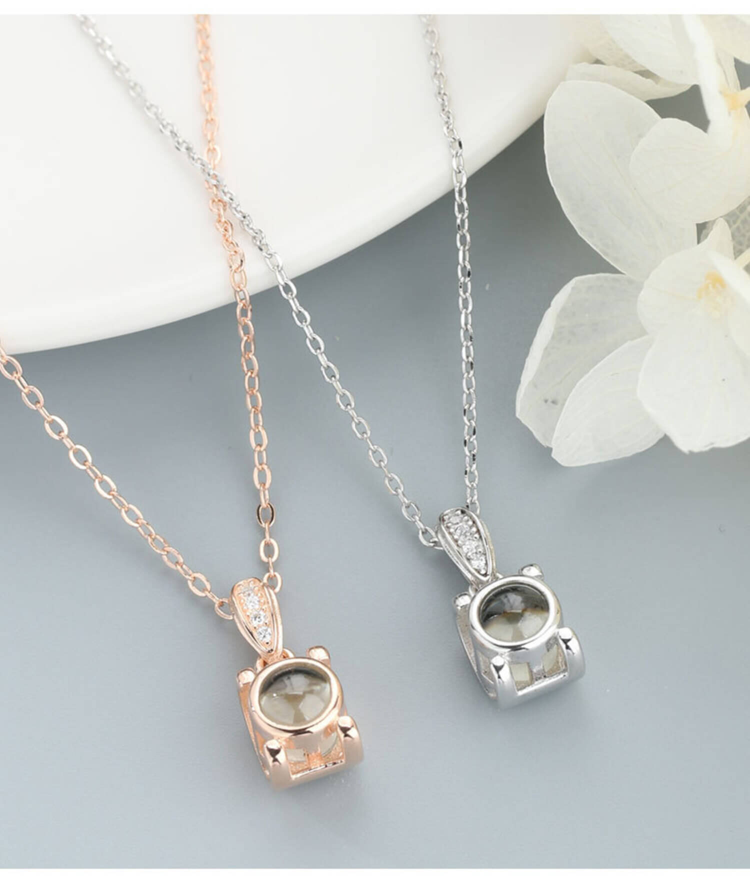necklace with 925 on it