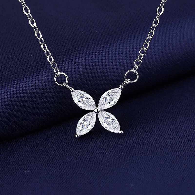 quatrefoil necklace