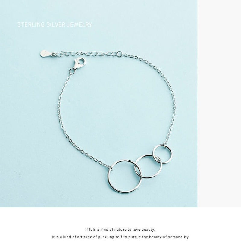 interlocking g bracelet in silver
