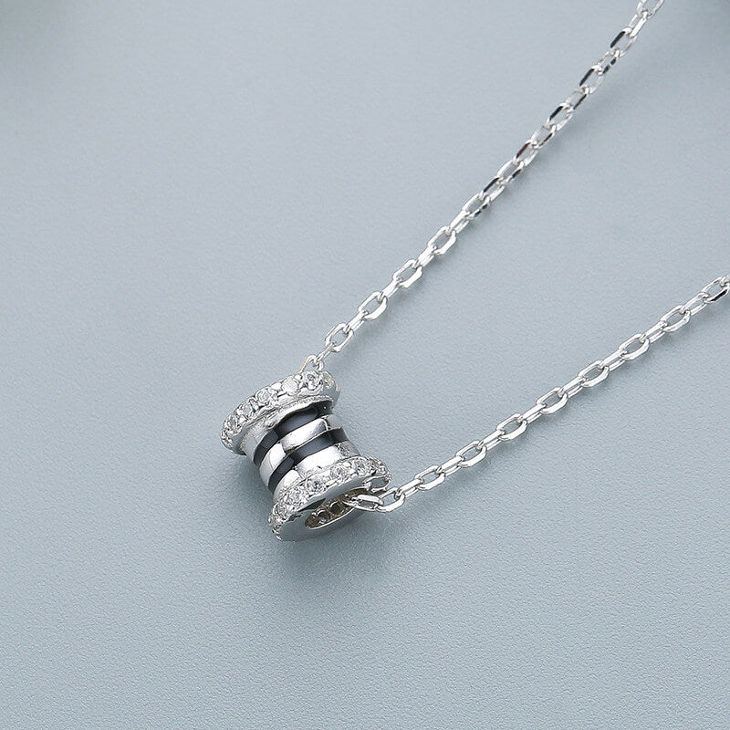 lucky roller pendant silver