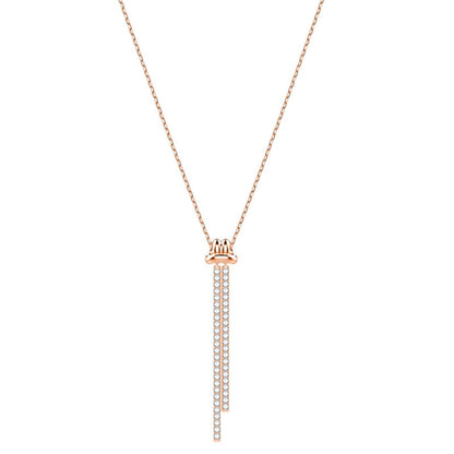 vertical bar necklace diamond