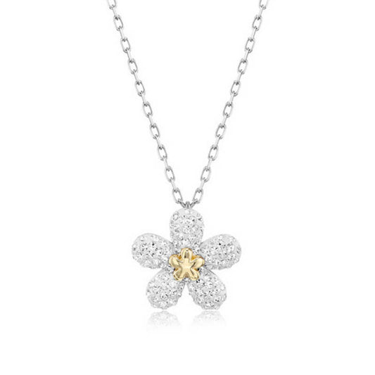 swarovski flower necklace usa
