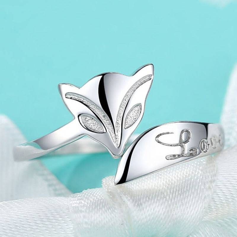 Fox Head Open Ring