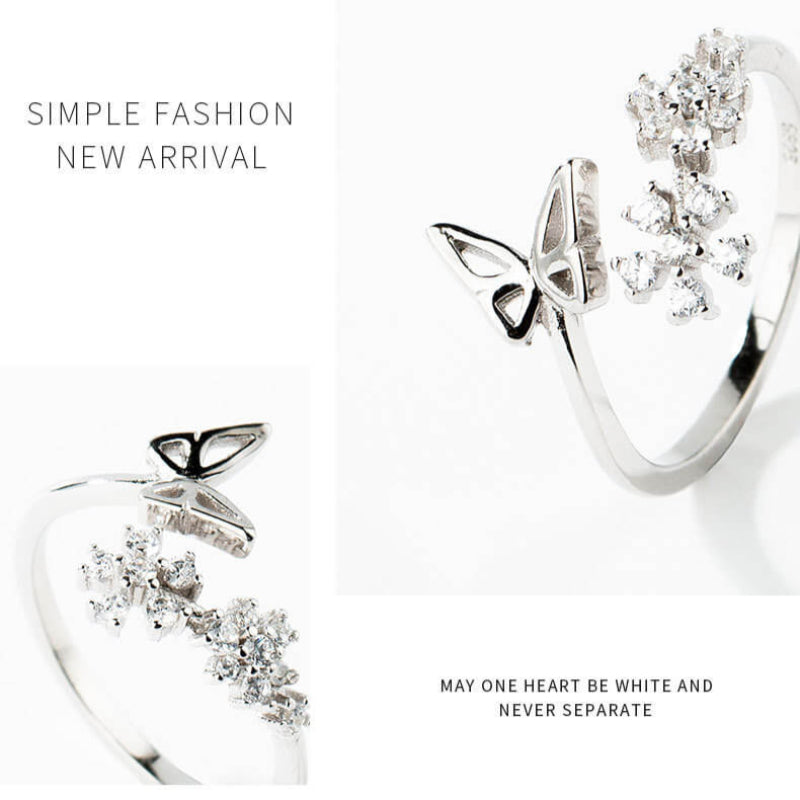 Nature Inspired Open Ring

