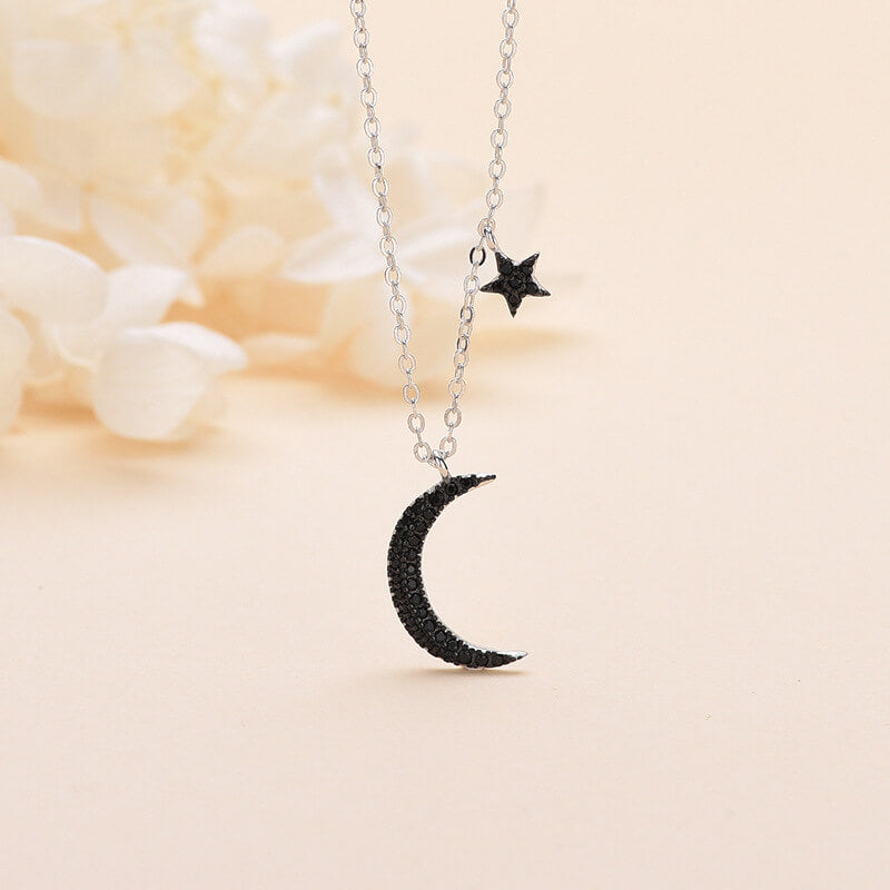 moon and star necklace  uk