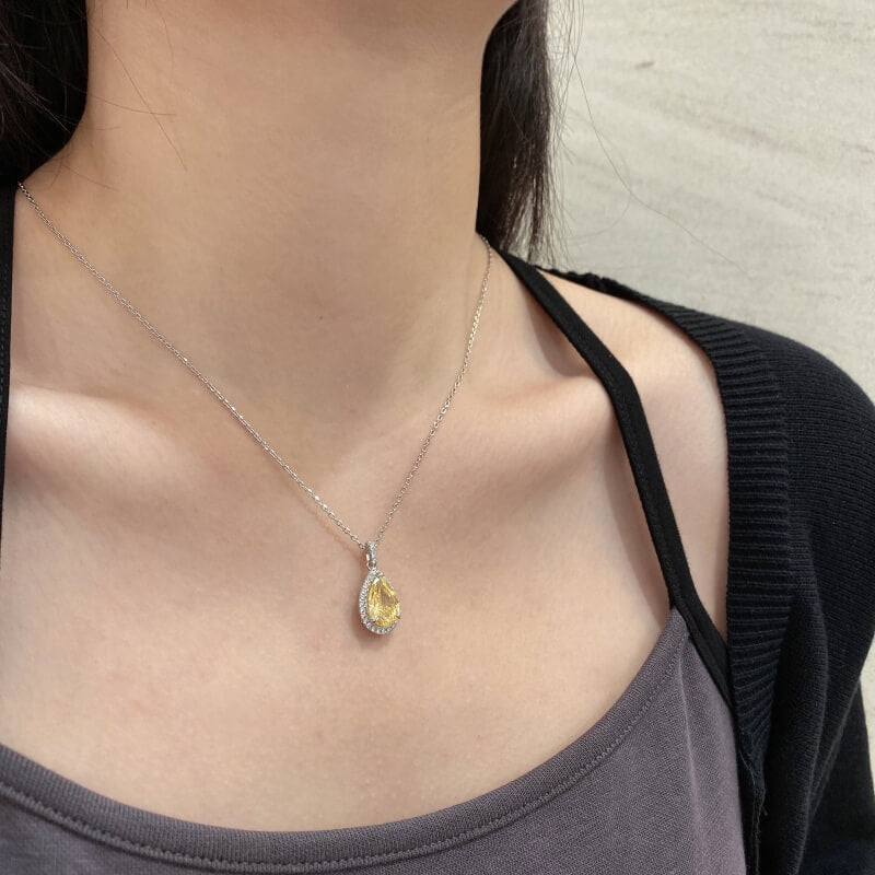 pear pendant necklace