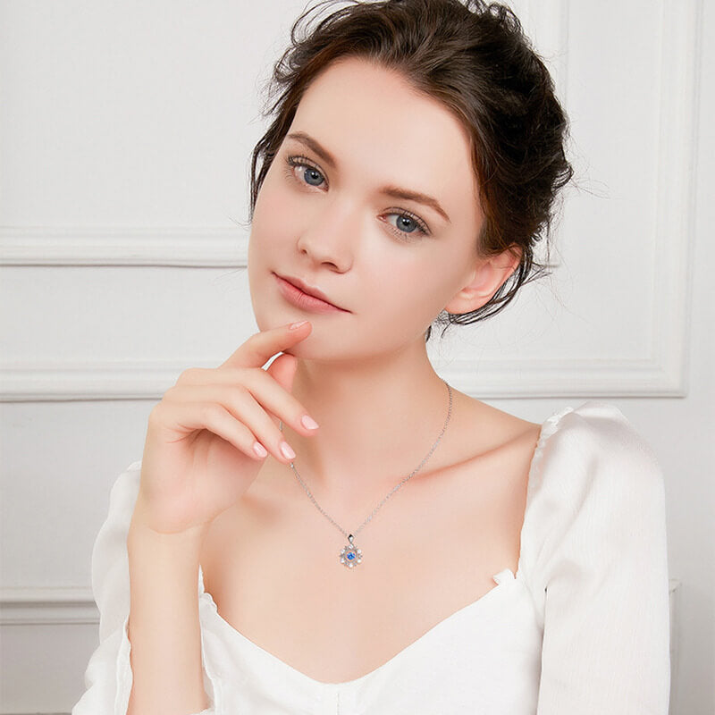 snowflake necklace tiffany