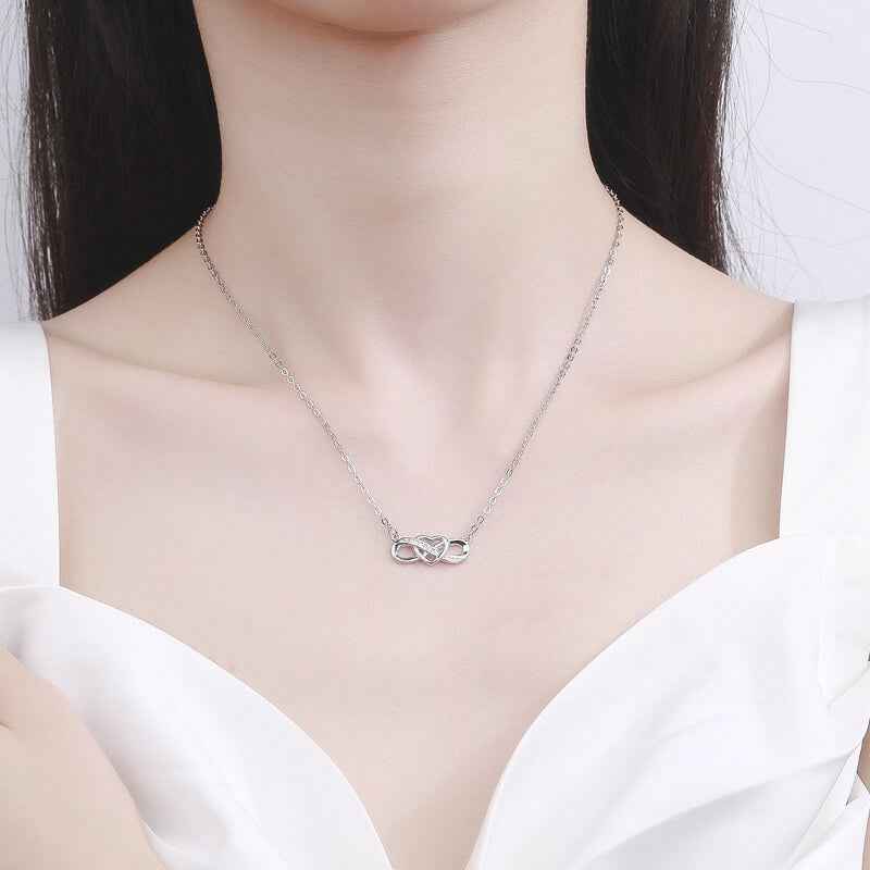 Infinity Heart Necklace