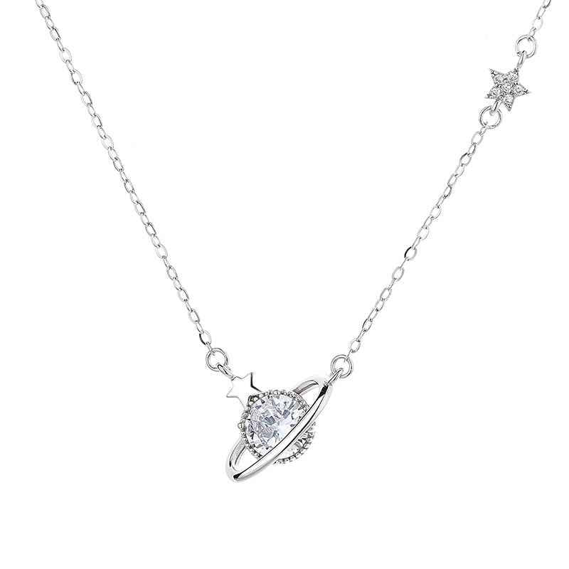diamond pendant galaxy jewelry