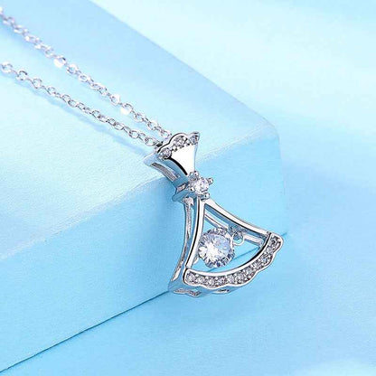 diamond skirt Necklace