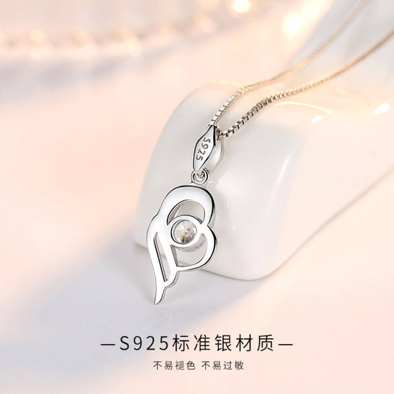diamond heart necklaces for women white gold