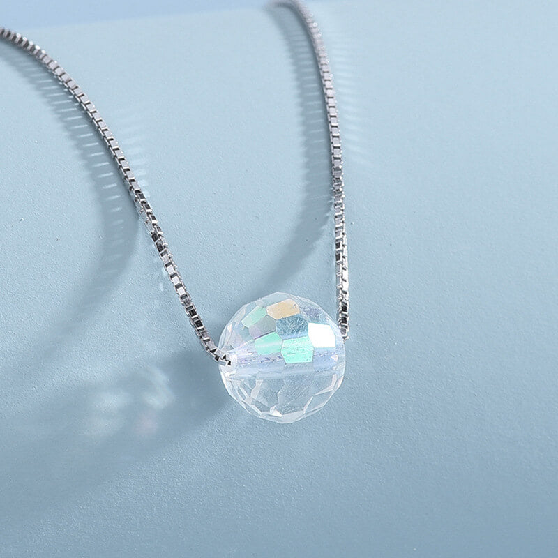 crystal ball pendant