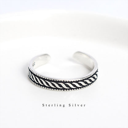 vintage open rings s925