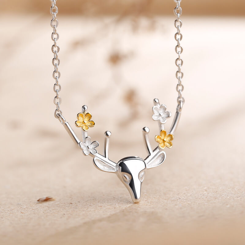 elk head necklace singapore