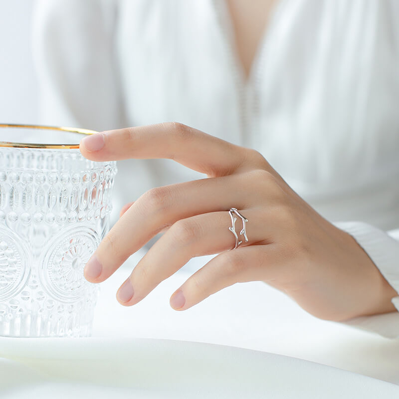 Christmas Antlers Ring for women