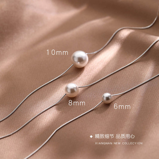 drop pearl necklaces
